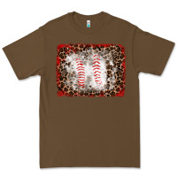 Cacao baseball leopard background Premium Tee - RanaPortraitStore