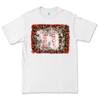 White baseball leopard background Premium Tee - RanaPortraitStore