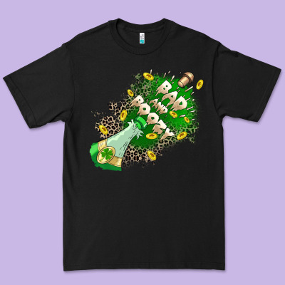 Bad And Boozy Premium Tee Designed By Cowgirlartshop