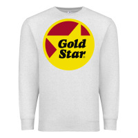 Oatmeal Heather Gold Star Chili Resto Premium Sweatshirt - artisFamous