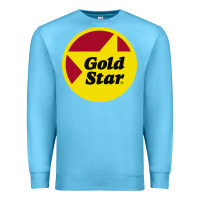 Ocean Blue Gold Star Chili Resto Premium Sweatshirt - artisFamous