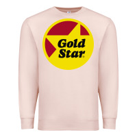 Pale Pink Gold Star Chili Resto Premium Sweatshirt - artisFamous