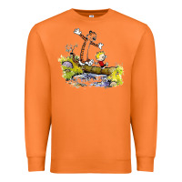 Carrot calvin and hobbes bill watterson Premium Sweatshirt - artisFamous
