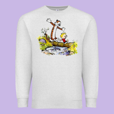 Calvin And Hobbes Bill Watterson Premium Sweatshirt Designed By Artisfamous