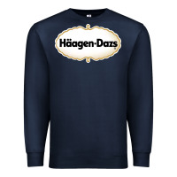 Navy häagen dazs Cafe and Resto Premium Sweatshirt - artisFamous