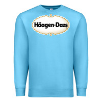 Ocean Blue häagen dazs Cafe and Resto Premium Sweatshirt - artisFamous