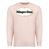 Pale Pink häagen dazs Cafe and Resto Premium Sweatshirt - artisFamous