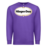 Purple häagen dazs Cafe and Resto Premium Sweatshirt - artisFamous
