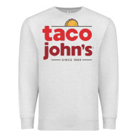 Oatmeal Heather Taco John's Resto Premium Sweatshirt - artisFamous
