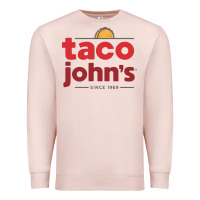 Pale Pink Taco John's Resto Premium Sweatshirt - artisFamous