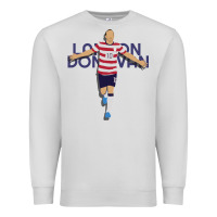 Dove Grey Landon Donovan Premium Sweatshirt - artisFamous