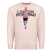 Pale Pink Landon Donovan Premium Sweatshirt - artisFamous