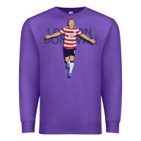 Purple Landon Donovan Premium Sweatshirt - artisFamous