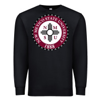 Black nmsu seal Premium Sweatshirt - artisFamous