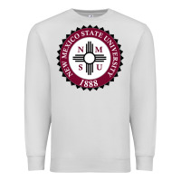 Dove Grey nmsu seal Premium Sweatshirt - artisFamous