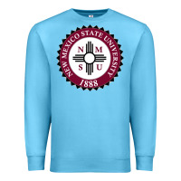 Ocean Blue nmsu seal Premium Sweatshirt - artisFamous