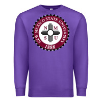 Purple nmsu seal Premium Sweatshirt - artisFamous