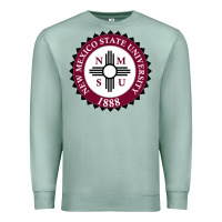 Seafoam nmsu seal Premium Sweatshirt - artisFamous