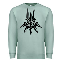 Seafoam yorha white insignia Premium Sweatshirt - artisFamous