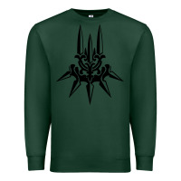 Sports Green yorha white insignia Premium Sweatshirt - artisFamous