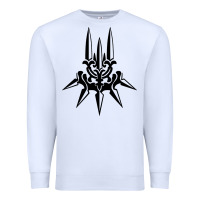 White yorha white insignia Premium Sweatshirt - artisFamous