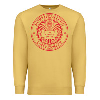 Antique Gold northeastern university Premium Sweatshirt - artisFamous