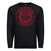 Black northeastern university Premium Sweatshirt - artisFamous