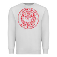 Dove Grey northeastern university Premium Sweatshirt - artisFamous