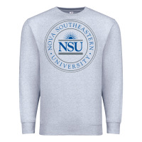 Heather Grey nova university Premium Sweatshirt - artisFamous