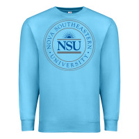 Ocean Blue nova university Premium Sweatshirt - artisFamous
