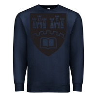 Navy northumbria university new coat of arms Premium Sweatshirt - artisFamous