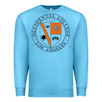 Ocean Blue occidental college Premium Sweatshirt - artisFamous