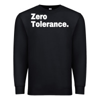 Black zero tolerance Premium Sweatshirt - artisFamous