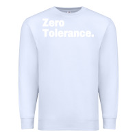 White zero tolerance Premium Sweatshirt - artisFamous