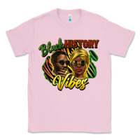 Bubblegum Pink Black history Classic Tee - HowdyJamesFarm