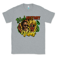Heather Grey Black history Classic Tee - HowdyJamesFarm