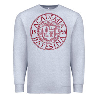 Heather Grey seal bates college Premium Sweatshirt - artisFamous
