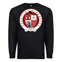 Black seattle university Premium Sweatshirt - artisFamous