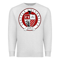 Oatmeal Heather seattle university Premium Sweatshirt - artisFamous