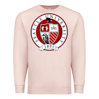 Pale Pink seattle university Premium Sweatshirt - artisFamous