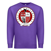 Purple seattle university Premium Sweatshirt - artisFamous