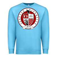 Ocean Blue seattle university Premium Sweatshirt - artisFamous
