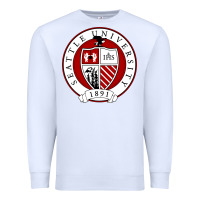 White seattle university Premium Sweatshirt - artisFamous