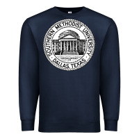Navy southern methodist university Premium Sweatshirt - artisFamous