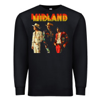 Black midland Premium Sweatshirt - artisFamous