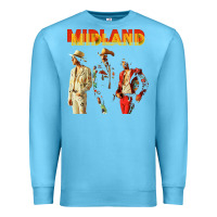 Ocean Blue midland Premium Sweatshirt - artisFamous
