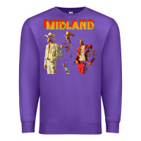 Purple midland Premium Sweatshirt - artisFamous