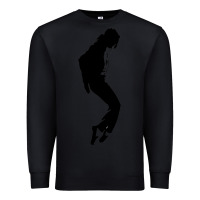 Black michael jackson Premium Sweatshirt - artisFamous