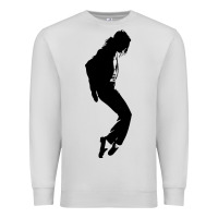 Dove Grey michael jackson Premium Sweatshirt - artisFamous