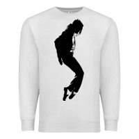 Oatmeal Heather michael jackson Premium Sweatshirt - artisFamous